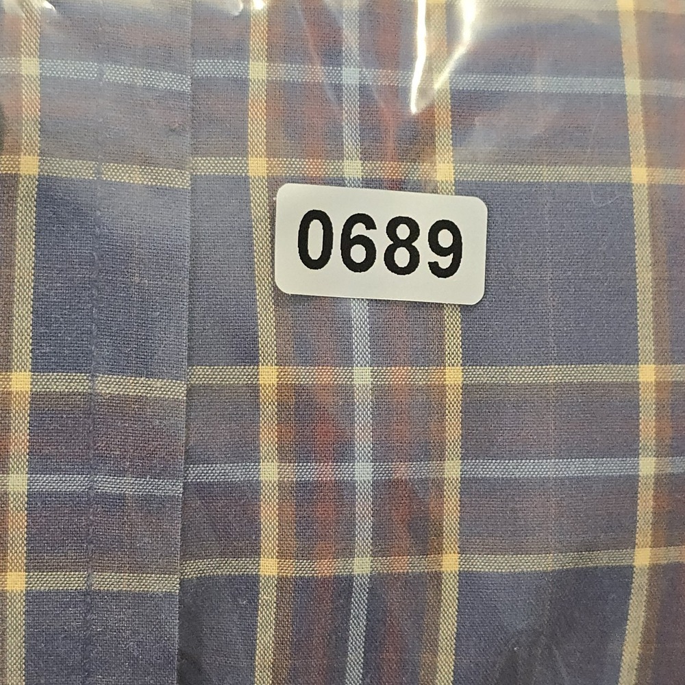 Vintage Façonnable Button-Down Shirt XL Plaid Made in‎ Malaysia 100% Cotton - Picture 9 of 9